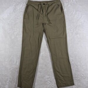 Florence Marine X Pants Men's 32x29 Green Drawstrings Ripstop Outdoors Casual